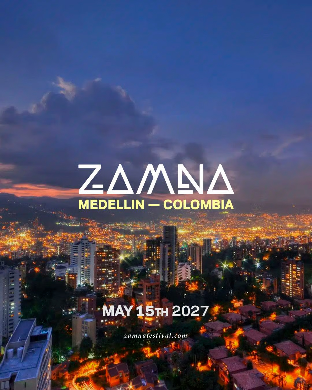 Zamna Medellín 2027: Fecha, Boletas y Preventa Oficial - 15 de Mayo